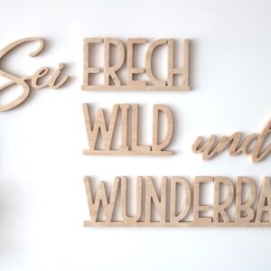 sei frech