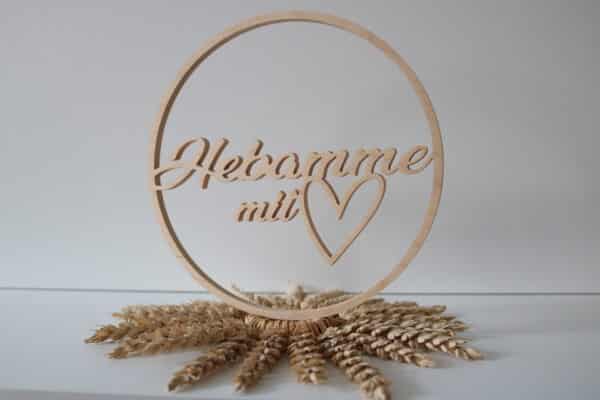 Holzschild