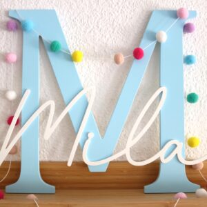 TÜRSCHILD | Buchstabe mit Name